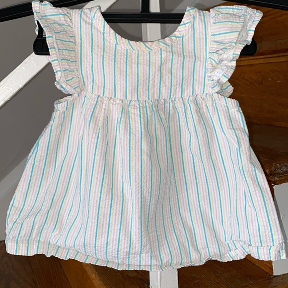 Cat & Jack Other - Baby Cat & Jack Multicolored striped dress Size 12M